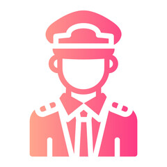 pilot gradient icon