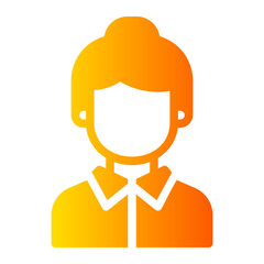 teacher gradient icon