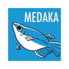 メダカのアイコン