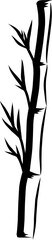Hand writen bamboo doodle