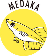 メダカのアイコン