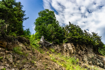 Caucasus mountain in Guria region of Georgia