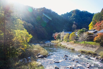 秋の香嵐渓