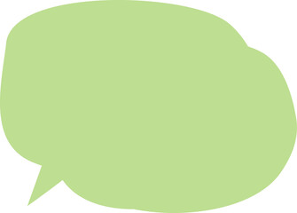 speech bubble message shape