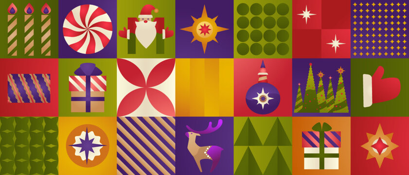 Xmas holidays presents and traditions, new year