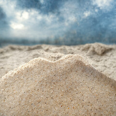sand on the beach