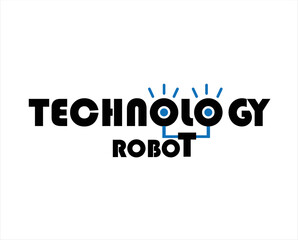 vector logo design with the word 