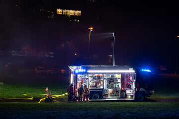 Feuerwehrübung