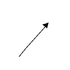 Arrow Dashed Line