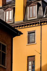 Bâtiment et façade de la ville de Lyon
