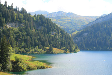Obraz premium The French Alps landscape