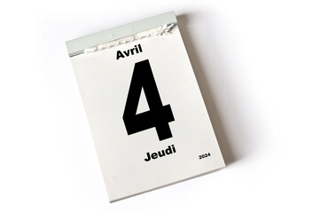 4. Avril 2024