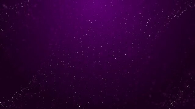 Abstract Particle Purple Loop Background