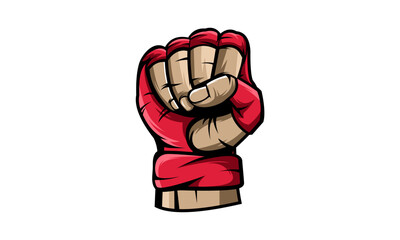 punching martial art hand