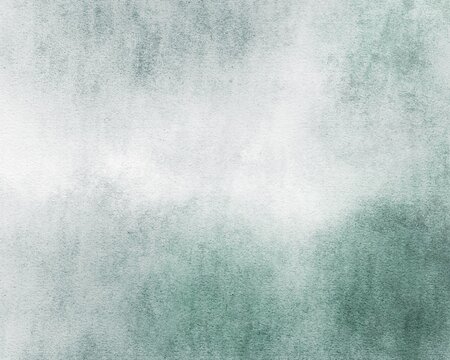 Green watercolor abstract background. Soft olive watecolor texture.