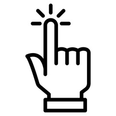 cilck contact communication icon