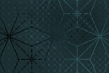 arabesque type geometric background