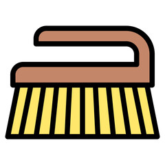 brush cleaning hygiene icon