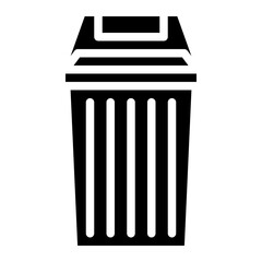 trashcan cleaning hygiene icon
