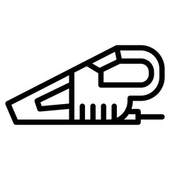 hand vacuum cleaning hygiene icon