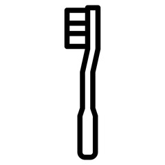 toothbrush cleaning hygiene icon