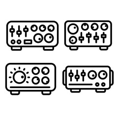 Amplifier Line Icon