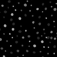 Trendy abstract background. Colorful Doodle dot pattern. Abstract spots. Background of Art bubbles, PNG.