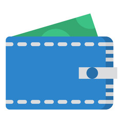 wallet banking money icon