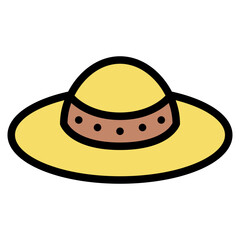 hat spring season nature icon