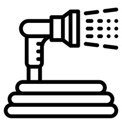 hose spring season nature icon