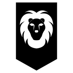 Lion Logo Badge