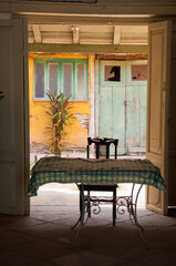 interior of a house in Cuba