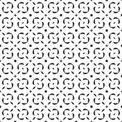 black and white pattern,seamless pattern, vector