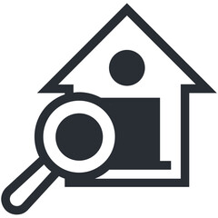 House Search Vector Icon