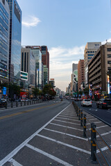 the view of gangnam avenue