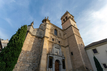 Fototapeta na wymiar The Royal Monastery of St. Jerome in Granada