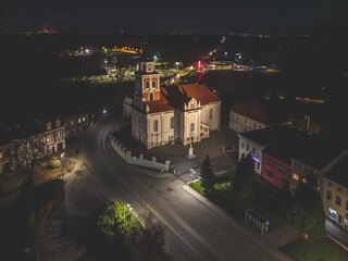 kościół parafialny świętego Jerzego w Prószkowie, województwo opolskie, Polska