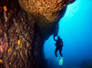 Scuba Diving and Underwater Photography Malta Gozo Comino - Wrecks Reefs Marine Life Caverns Caves History