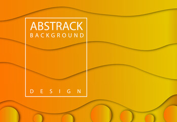 abstract orange background with space for text