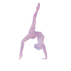 person practicing yoga