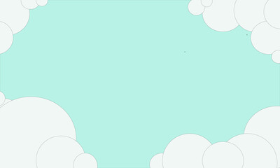 background with white clouds
