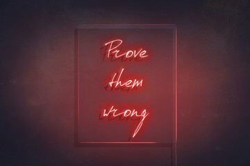 Prove them wrong - 543658945