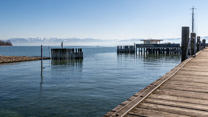 Fototapeta premium Langenargen, Perle am Bodensee