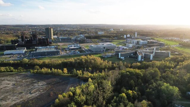 Technologiepark PHOENIX auf dem Gel&auml;nde des ehemaligen Stahlwerks Phoenix West in Dortmund