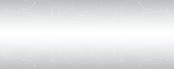 Grey white Abstract technology background, Hi tech digital connect, communication, high technology concept, science