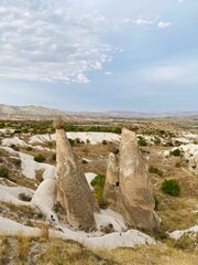 landscape with rocks