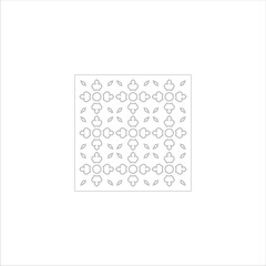 Fototapeta premium vector stock ornament natural template design