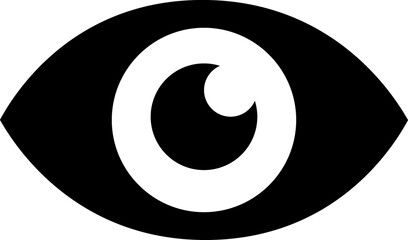 Eye glyph sign 