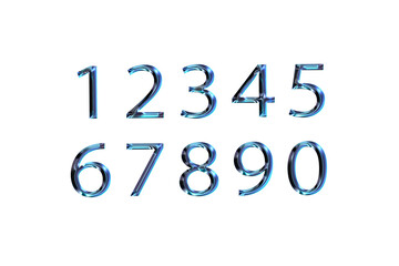 数字　立体　アイコン　PNG