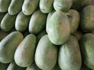 green background of fresh watermelon design for seasonal concept